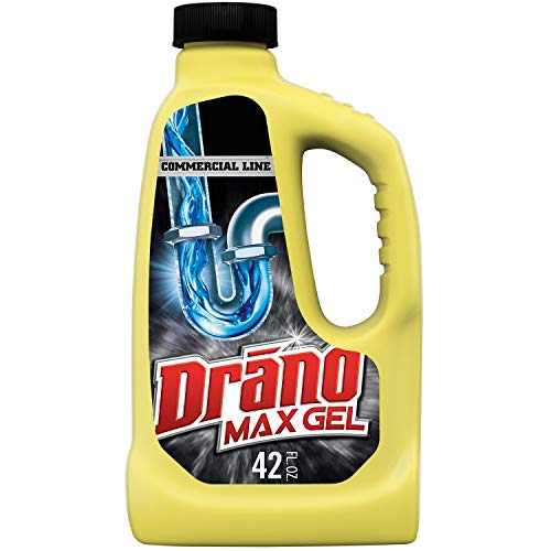Comparison: Best Drano For Kitchen Sink 8 Drano Max Gel Drain Clog Remover and Cleaner for Shower or Sink Drains, Unclogs and Removes Hair, Soap Scum, Blockages, Commercial Line, 42 oz