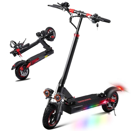 Patinete electrico para Adulto, 10" Patinete electrico Plegable, batería de 48 V, 15 Ah, 40-55 km de autonomía, 500W Carga máxima de 120 kg, Patinete Electric Adultos trotinete electrica Adulto