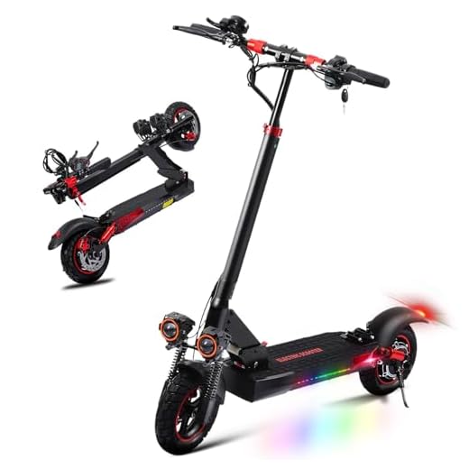 Patinete electrico para adulto, patinete electrico plegable de 10 pulgadas, batería de 48 V, 12,5 Ah, 30 km de autonomía, velocidad de hasta 25 km/h, carga máxima de 120 kg, patinete electrico adultos