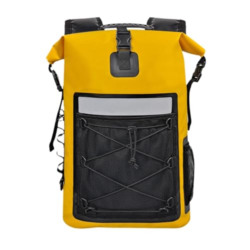 YueShengYCHUANG Lightweight Waterproof Rucksack for Swimming and Camping Use, Yellow