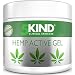 5kind Pomata alla Canapa 300ML Gel per Massaggi con Formula Naturale ad Alta Concentrazione di Olio di Canapa ed Estratti Naturali