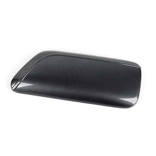 Image of Car Armrest Cover Lid Storage Box Sticker Carbon Color ABS Decal Trim Compatible with Toyota Camry XV70 SE XSE 2018 2019 2020 2021 2022 2023 2024 Accessories