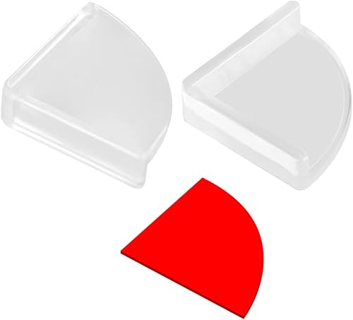 Miniatura 7 de Tomorotec - Protectores de esquina delgados y transparentes, protectores de esquina Tomorotec para seguridad del bebé para muebles, mesa delgada,