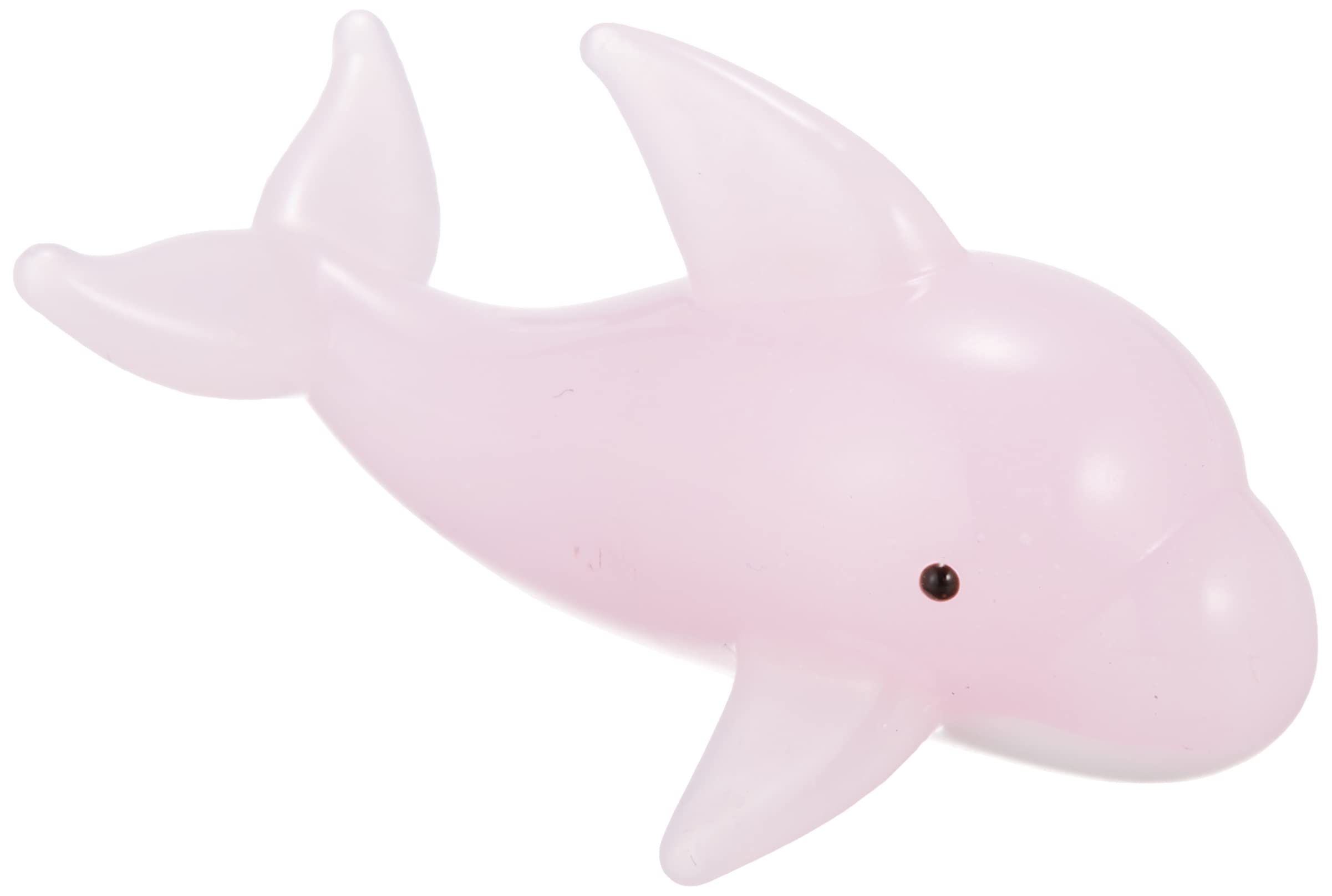Amazon.co.jp: かわいらしい ガラス細工 NEW イルカ ピンク 120242
