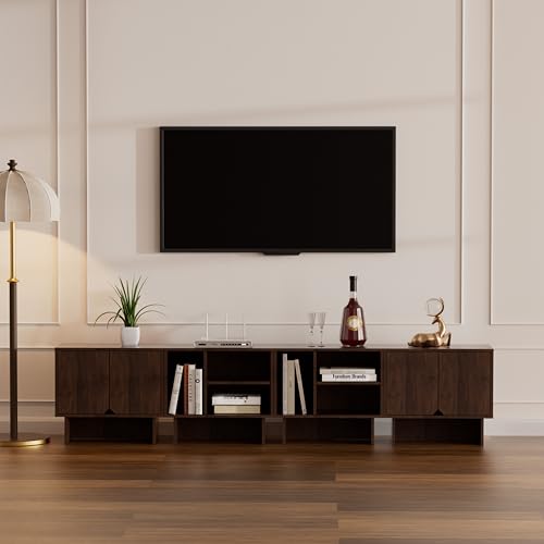 Modular TV Stand for 100-Inch TV,Also Used as Storage Sideboards,Bookcase,4pcs End...