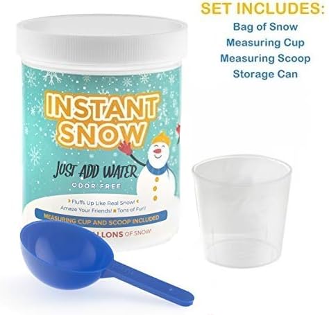 Playlearn 125G Instant Snow Powder - Instant Magic Snow Fake Party Decoration By Playlearn #TOP1