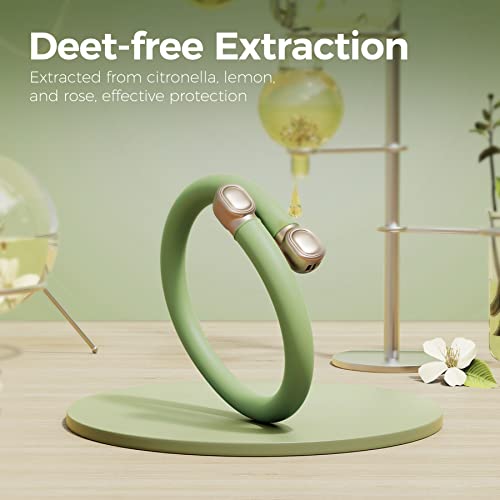 Swift Catch Mosquito Repellent Bracelets, Silicone Wristbands Bands, Individually Wrapped 3Pack Replacement Refills, Reusable Deet-Free Waterproof Safe For Adults, Kids Traveling Outdoor Camping Patio #TOP1