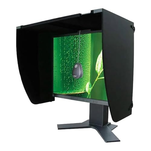 SMoonga Sonnenschutz für Laptops, Breite 38–65 cm, verstellbare Monitorblende, kein Lichtaustritt/einzigartige Abdeckung, die Privatsphäre bietet, passt für praktisch alle Laptops von 17 bis 27 Zoll