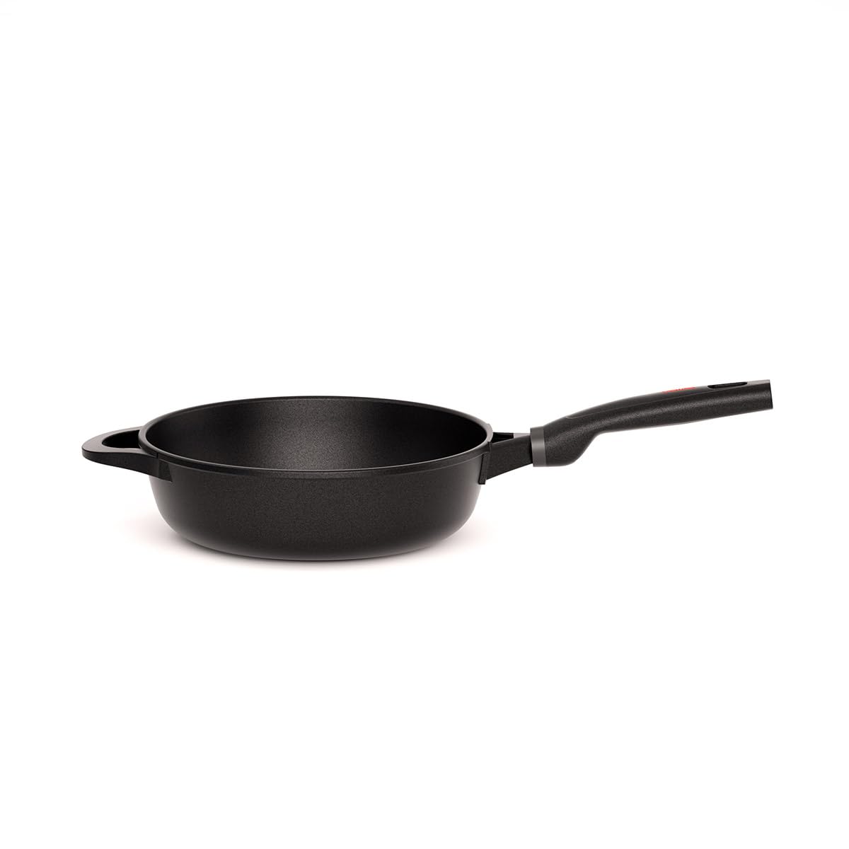 Valira Origen - Sartén premium de 24 cm honda hecha en España, aluminio fundido con antiadherente reforzado, no apta para inducción.
