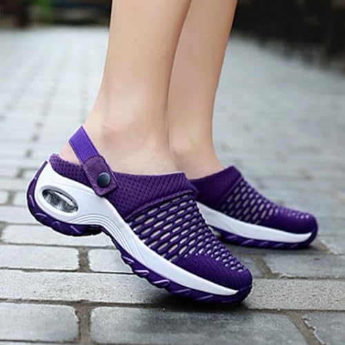 Orthopedic Shoes for Women Air Cushion Slip on Walking Sandals Stretch Slippers Shoes Orthopedic Shoes for Women Wide Width Arch Support2