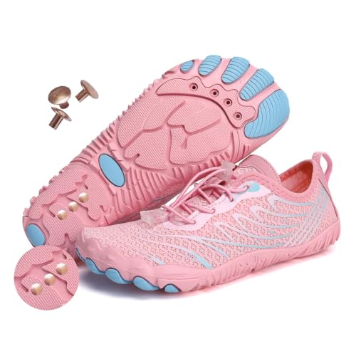 Image of Grounding Shoes with Copper, Barefoot Shoes Women Men, Wide Toe Box Hiking Barefoot Womens, Non-Slip Comfortable Breathable Water Shoes for Walking Running