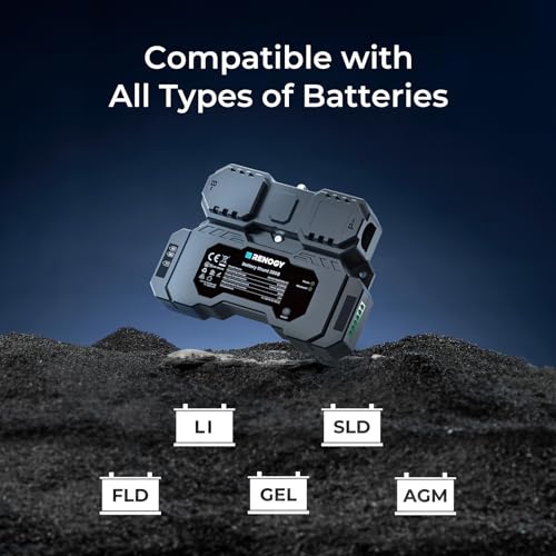 Shunt de batterie Renogy 300A avec Bluetooth intégré pour moniteur LFP et plomb - 5