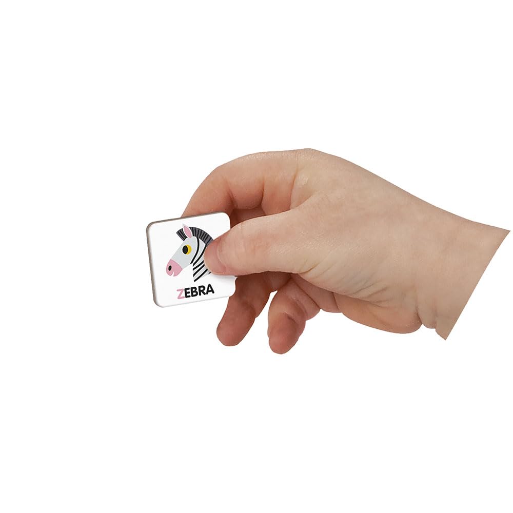 Janod - Magneti'Book Alfabeto - Gioco Educativo Magnetico 142 Pezzi - Versione Italiana - da 3 Anni, J02594