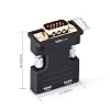 Tendak Active 1080P Female HDMI to VGA Male Converter Adapter Dongle with 3.5mm Stereo Audio Portable HDMI Connector for Laptop PC PS3 Xbox STB Blu-ray DVD TV Stick