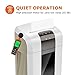 Bonsaii 120 Mins Evershred Pro Micro-Cut Paper Shredder, P-5 High Security Ultra-Quiet Heavy Duty Office Shredder for Documents/Mails/CDs/Cards, 8-Sheet 6 Gallons Pullout Bin with 4 Casters (4S23)