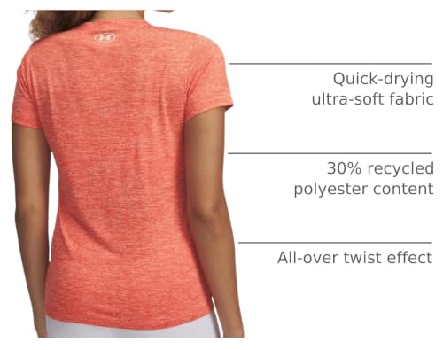 Image of Under Armour Women's Tech Twist V Neck Short Sleeve T-Shirt