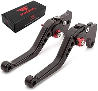 FXCNC Motorcycle Adjustable Brake Clutch Levers Compatible with Royal Enfield Himalayan 2018-2021, Royal Enfield Classic 350CC 500CC, Royal Enfield Himalayan 400