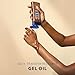 Vaseline Glazed and Glisten Golden Hour Body Gel Oil Glow Vanilla Cocoa Shimmering with Ultra-Hydrating Lipids and 100% Pure Cocoa Butter, 6.8 Oz