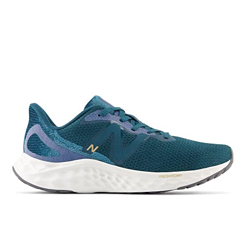 New Balance Women's Fresh Foam Arishi V4 Running Shoe, Deep Ocean/Sea Salt, 5.53