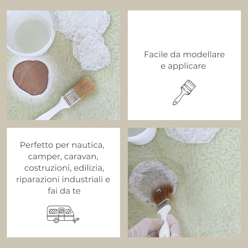 Fibre de verre pour infusion sous vide et technique de stratification 105m² - 3
