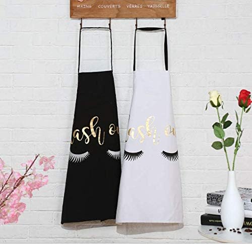 Miniatura 2 de Delantales de Impresión de Pestañas Delantal de Cocinar Hornear Delantal de Cocina de Algodón Delantal Babero para el Hogar Cafés Chef Ropa de