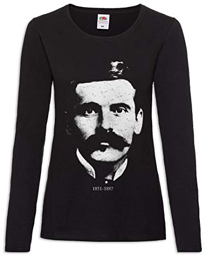 T-Shirt à Manches Longues Doc Holliday Femme Ne Vrille Pas Au Lavage