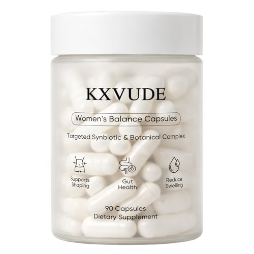 Gut Health Capsules with Berberine, Gut Biofilm Probiotic Ritual, Promotes Metabolism & Gut Health, Vegan, Non-GMO, for Women, 90 Capsules (1)