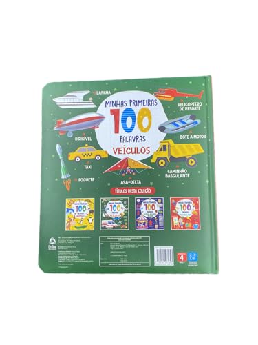 Coleção Minhas primeiras 100 palavras - veículos: Coleção Minhas primeiras 100 palavras - veículos: - Imagem 3