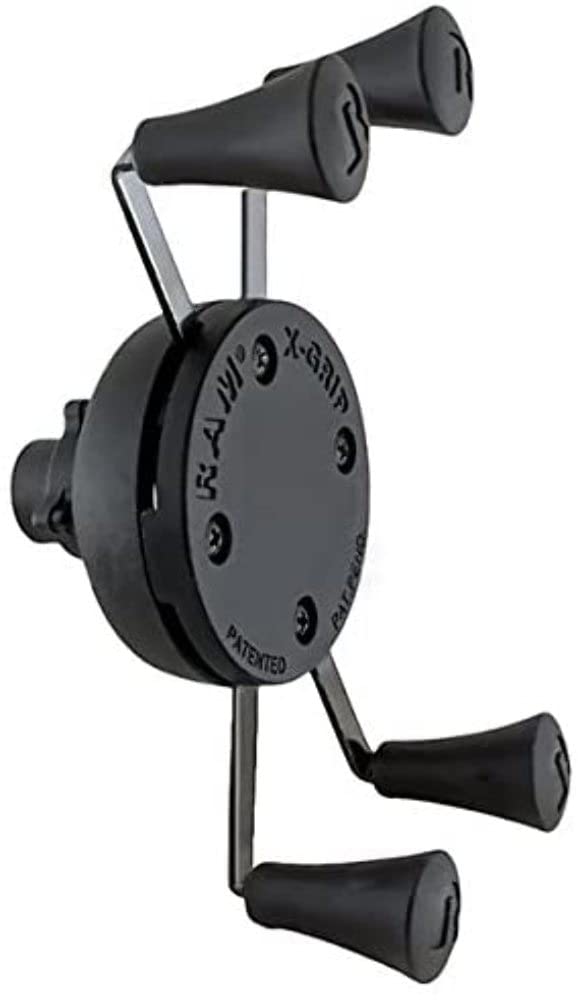 RAM Mount RAM-HOL-UN11U Supporto Universale X-Grip Per Tablet 12" - Staffa A Rilascio Rapido Per IPad Pro, Surface Pro E Altri (Nero)