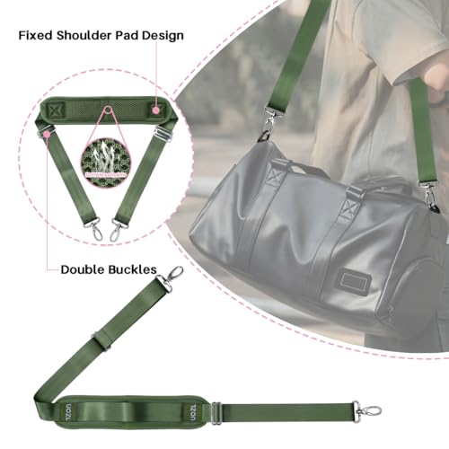 Bag Shoulder Strap Universal with Ultra-Thick Fixed Pad Double Adjustable Buckles for Duffle, Messenger, Laptop, Gym Bag4