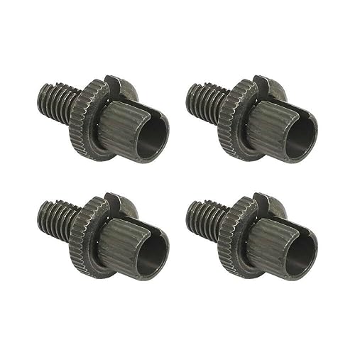 Zcargel Brake Lever Adjuster Bolts, 4 Pieces 8Mm Brake Lever Adjuster Screw Bicycle Brake Lever Adjustment Adjuster Screws Metal Bicycle Brake Adjustment Screw Bicycle Brake Lever Bolts