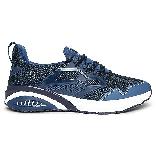 Image of SOLETHREADS Racer Athleisure Sneakers Shoes for Men | Lightweight |Trendy| High Ankle Shoes | Memory Foam Sole | Cushioned Insole | Slip-Resistance | Premium Sneakers Shoes for Men