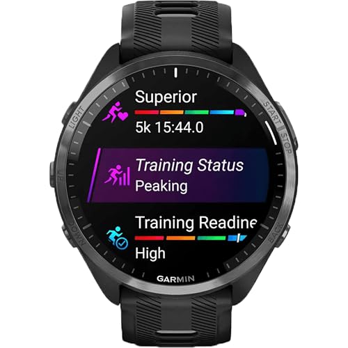 Garmin Forerunner 965 GPS 47mm - vue 8