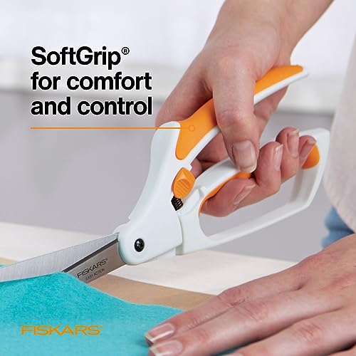 Fiskars No.8 Premier Easy Action Bent Scissors 10-Inches - image 6