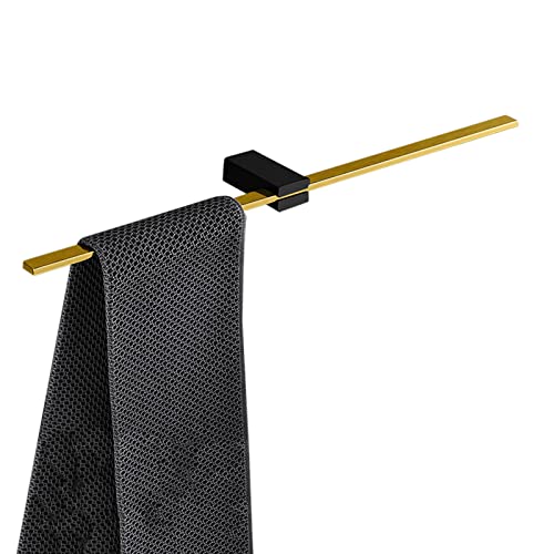 Porte-serviettes antirouille en acier inoxydable avec fixation murale adhésive puissante