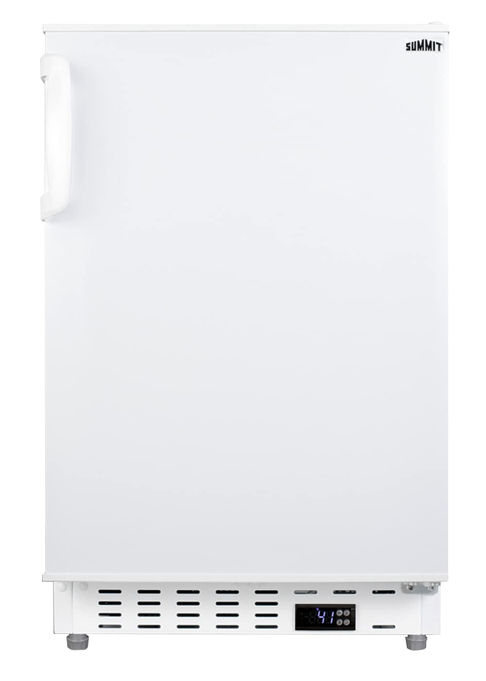 Summit 20" Refrigerator, Built-In Undercounter Fridge, 3.53 cu.ft. Capacity, ADA Compliant, White- ALR46W