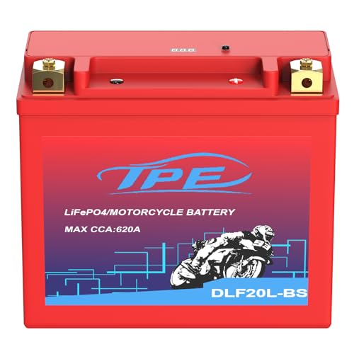 Image of YTX20L Lithium Battery 12V 9Ah 620CCA LiFePO4 Motorcycle Battery, High Power, Lightweight, Maintenance Free, Replaces