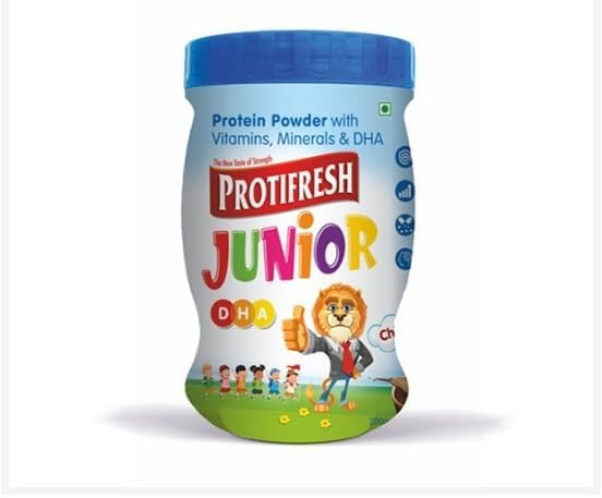 Protifresh Junior Protein Powder with Vitamins, Minerals and DHA for Children