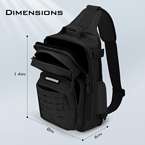 image for KastKing BlowBak Tactical Sling Tackle Bag-Lightweight Fishing Backpac