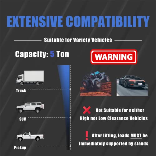 Tce Pneumatic Air Hydraulic Car Bottle Jack For Auto Repair And House Lift, 5 Ton #TOP2