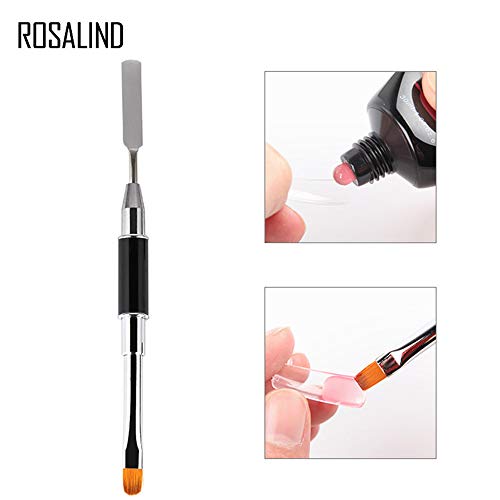 N?gel Kit, Anself 6 Farbe Nagellack Gel UV f¨¹r Starter, mit 8 Nagelgel/Nagelfeile/Nagelb¨¹rste/¨¹berlack/Unterlack… – Bild 7