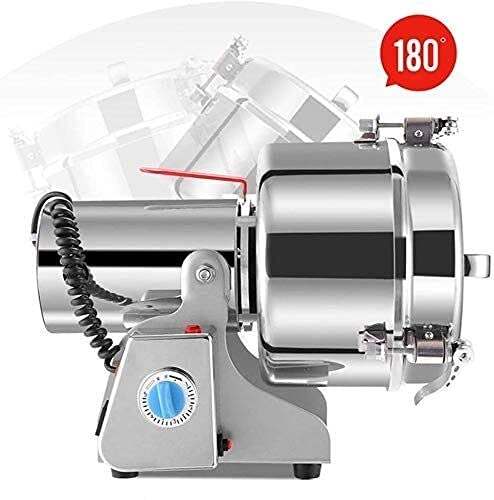 ywewsq Getreidemühle 2000G Schwingtyp Gewürznuss- und Kaffeemühle 4100W Hochgeschwindigkeits-Edelstahlmühle mit 32000 U… – Bild 3