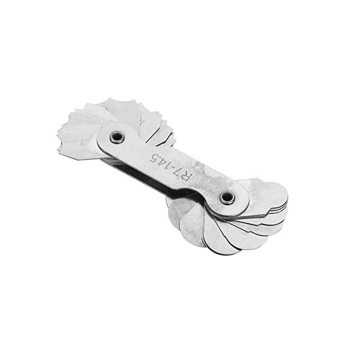 Buy Radius Gauge, R0.31.5/ R16.5/ R714.5/ R1525//R2550/R52100MM