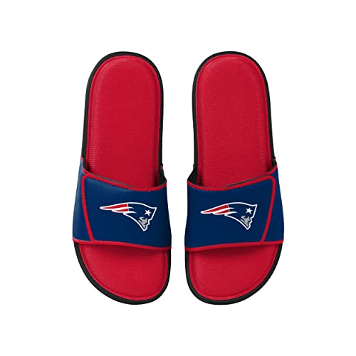FOCO New England Patriots NFL Mens Foam Sport Slide - M4