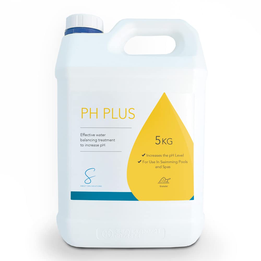Sweet Spa Solutions pH Increaser Granules 5kg - Hot Tubs, Swimming Pools and Spas pH Raiser/Increaser
