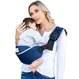 Shiaon Toddler Sling Carrier Lightweight Baby Carrier Sling Baby Hip Carrier with Hip Seat Carrier for Toddler, Baby Sling Carrier Toddler Carrier Slings Carrying 10-60 lbs, Blue