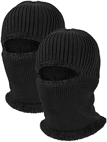 2 Pieces Winter Face Mask Ski Masks Warm Knitted...