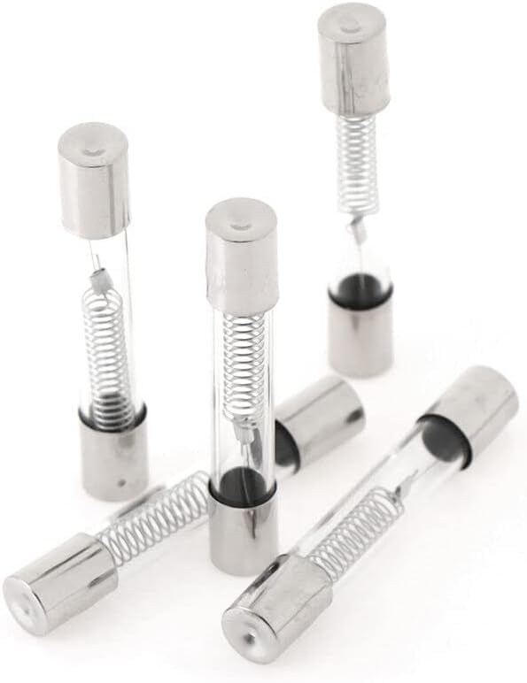 5Pcs 5KV 0.9A Microwave Oven Protection High Voltage Fuse Tube 6x40mm, Microwave Oven Replacement Parts, Small Appliance Parts and Accessories