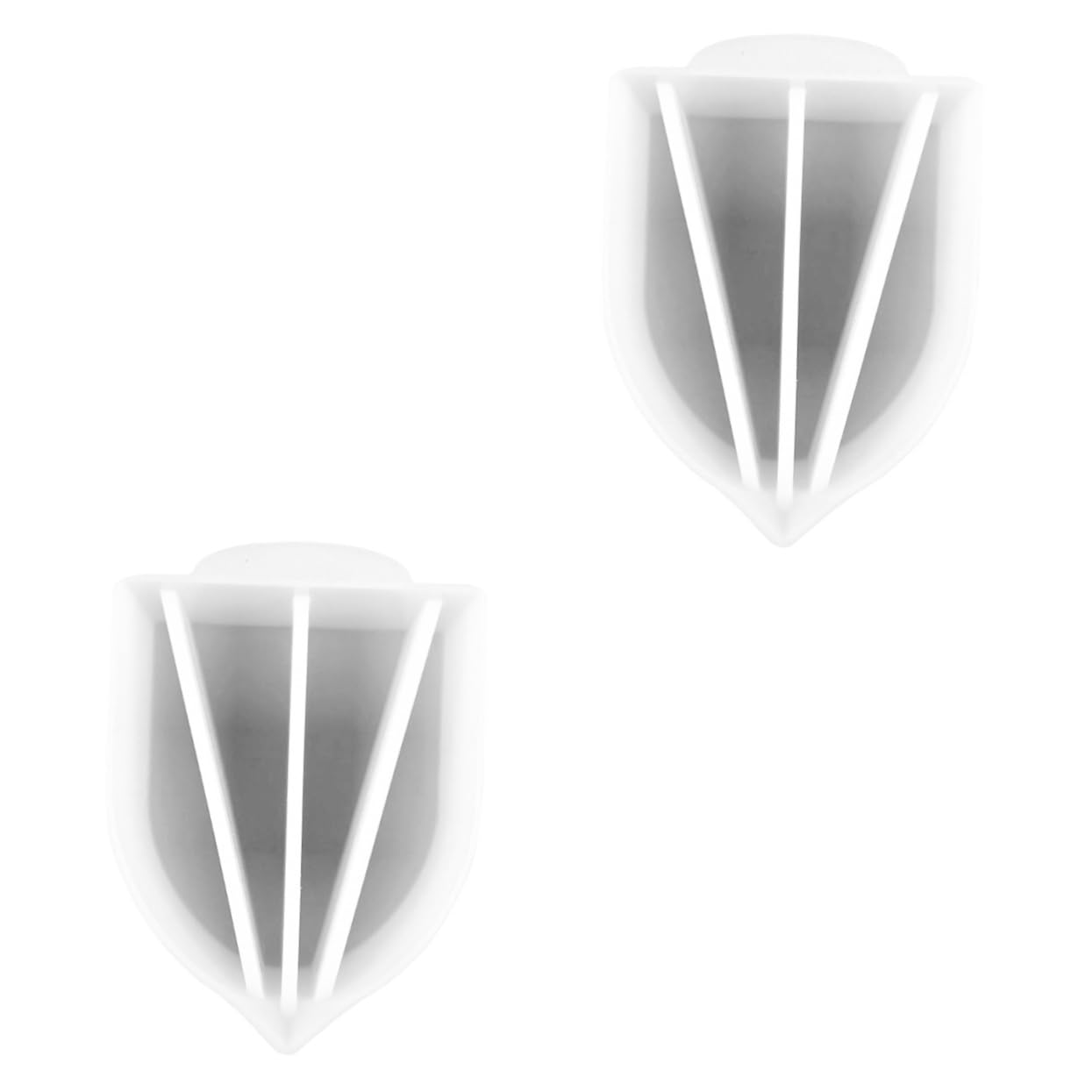 LALAFINA 2pcs DIY Craft Tools Silicone Glue Mixing Cup Easy to Clean Durable for Home Decor