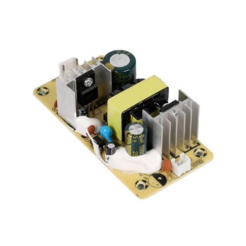 Btkigl Fuente de alimentación Reductora de CA 100 240V a CC 15V, 5A, 75W, Placa Base, módulo convertidor de Fuente de alimentación conmutada con Transformador